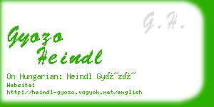 gyozo heindl business card